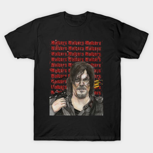 Daryl T-Shirt by paulnelsonesch